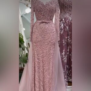 NEW Modest Evening Gown Size 2